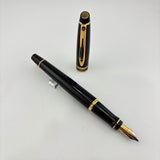 Waterman Expert Black lacquer circa 2000 - Fountain Pen