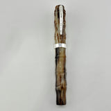 Ranga Pen India Horn Bamboo Silver trim - Fountain Pen