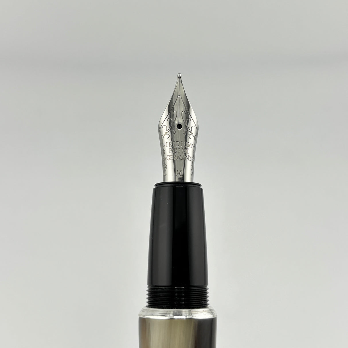 Ranga Pen India Horn Bamboo Silver trim - Fountain Pen