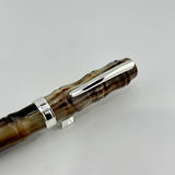 Ranga Pen India Horn Bamboo Silver trim - Fountain Pen