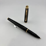 Waterman Hemisphere Black lacquer gold trim - Roller Ball