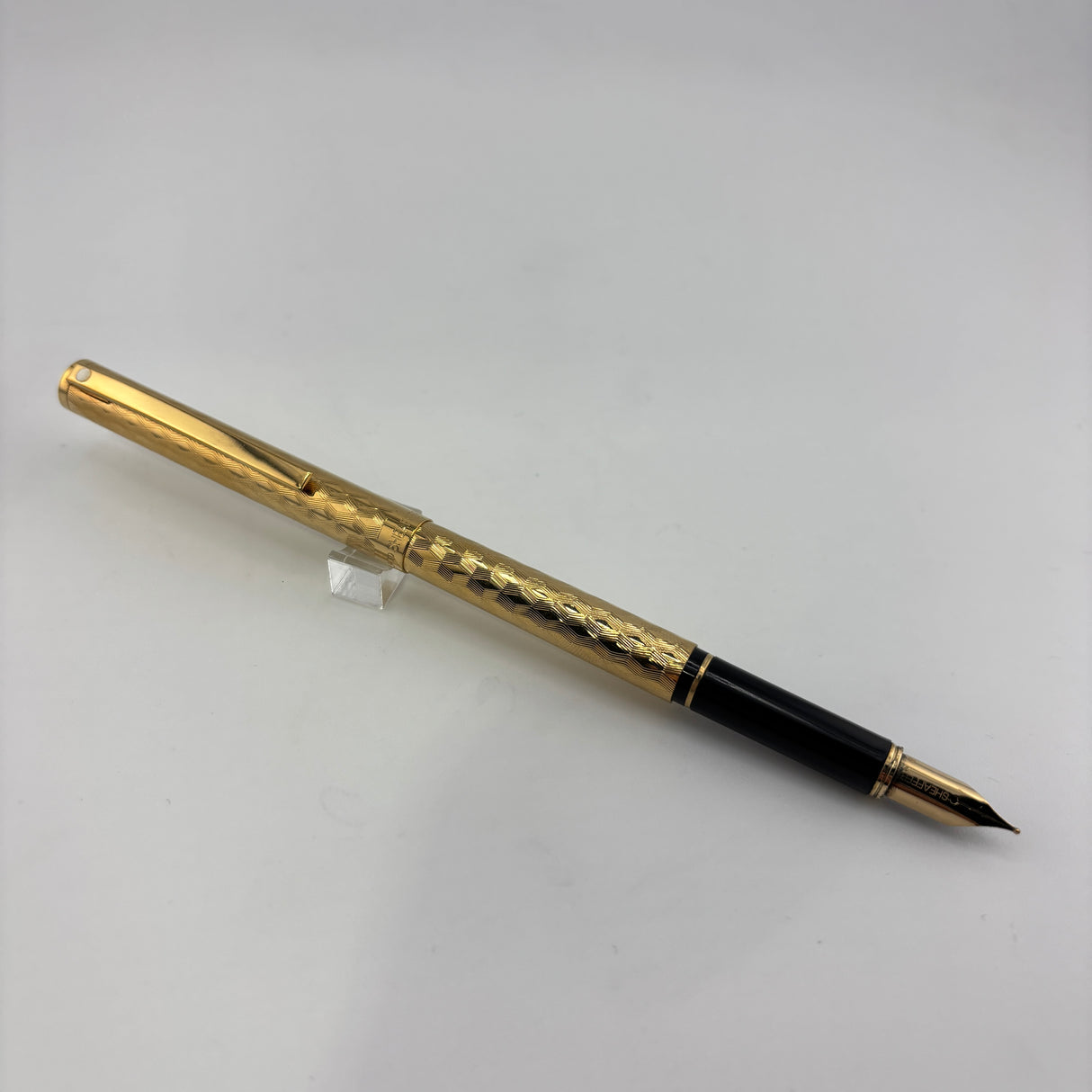 Sheaffer Fashion II gold plated Guilloche - Fountain Pen