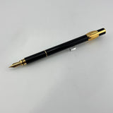 Courreges Paris Black lacquer - Fountain Pen