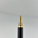 Courreges Paris Black lacquer - Fountain Pen