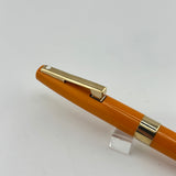 Sheaffer Imperial set Cadmium yellow roller ball and ball pen