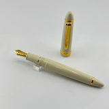 Sailor 1911 Standard size cream color gold trim 14k nib - Fountain Pen