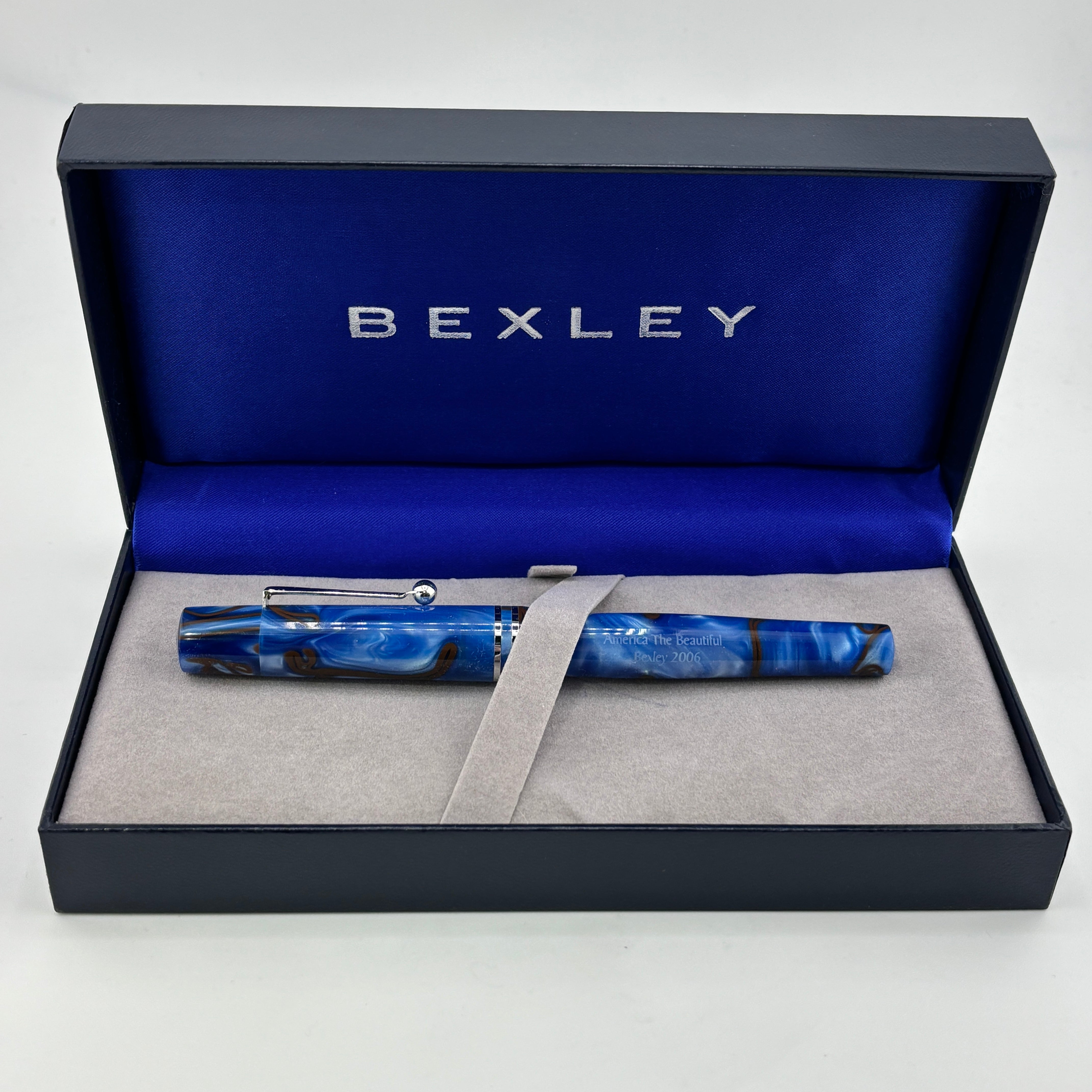Bexley America Blue the beautiful 2006 - Roller Ball – Fountain