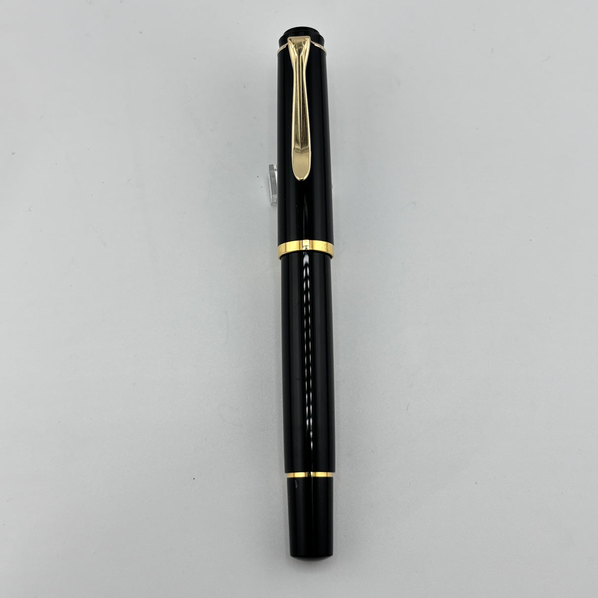 Pelikan M200 Black  Steel nib rare double broad Italic - Fountain Pen
