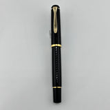 Pelikan M200 Black  Steel nib rare double broad Italic - Fountain Pen