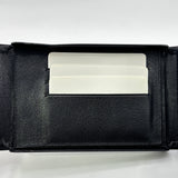 Omas Wallet 100% Black Italian for card and cash  !