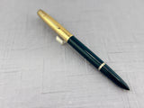 Parker 51 Navy Blue Rolled gold Cap Aerometric