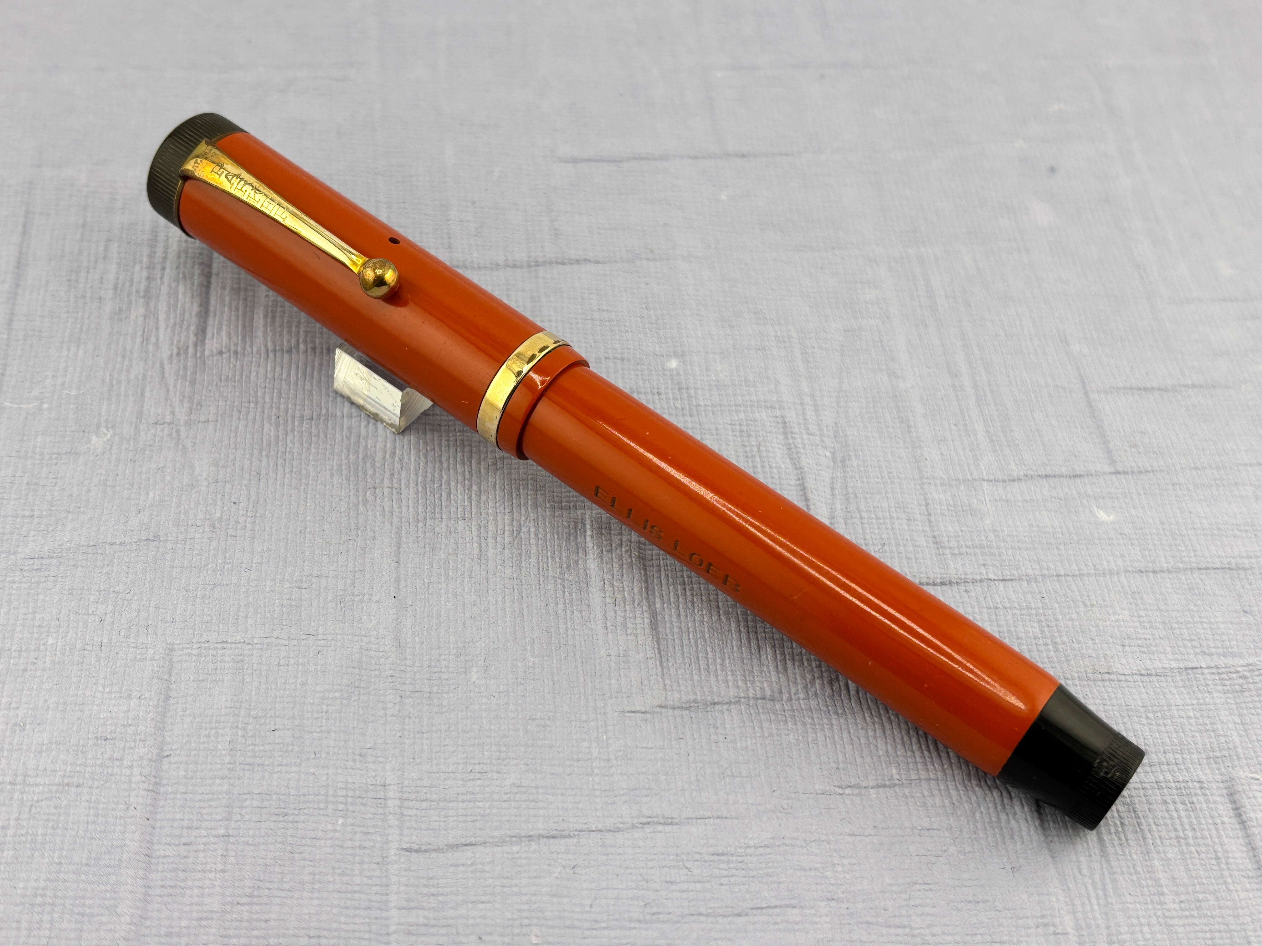 Parker Duofold Senior Orange Hard rubber Fountain Pen – Fountain