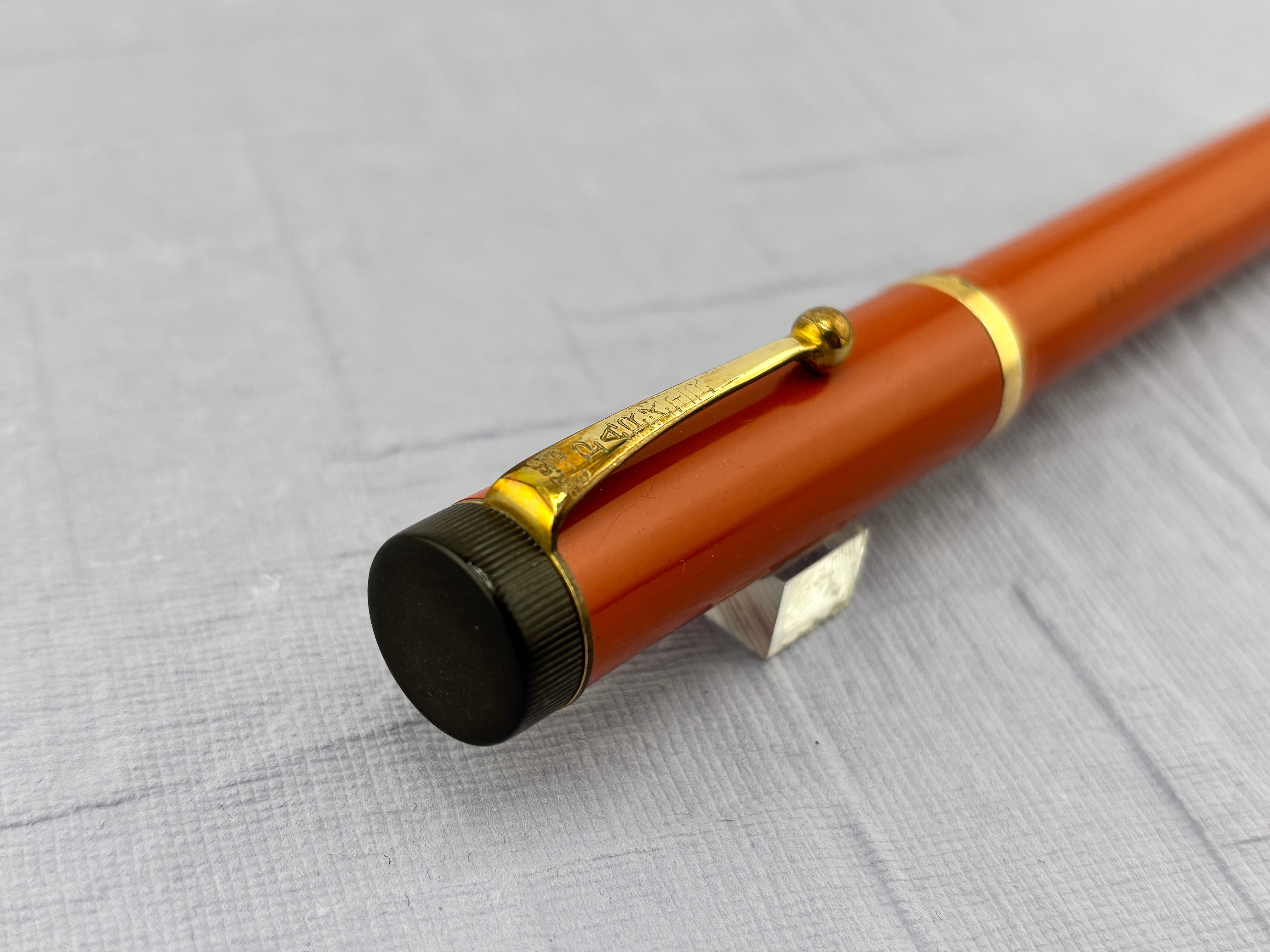 Parker Duofold Senior Orange Hard rubber Fountain Pen – Fountain