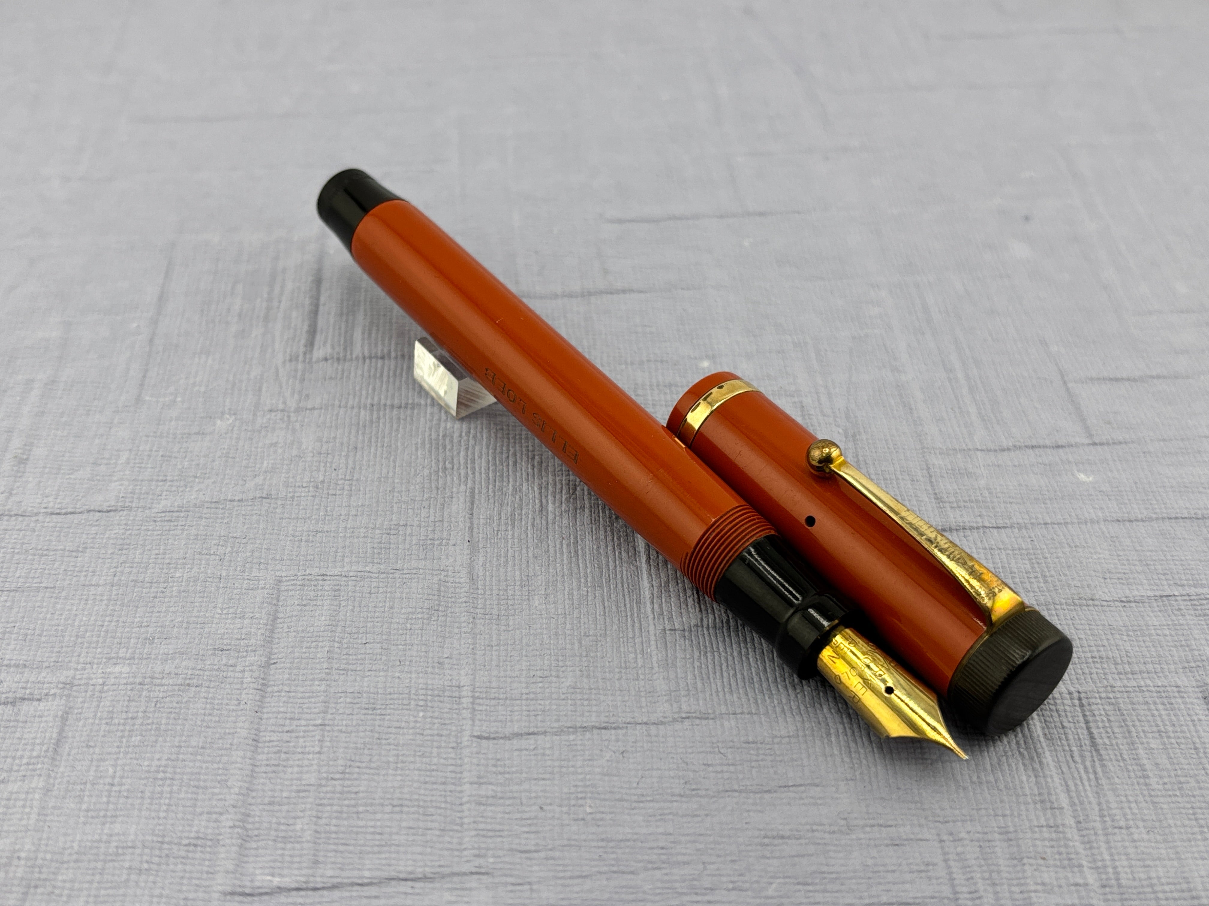 Parker Duofold Senior Orange Hard rubber Fountain Pen – Fountain