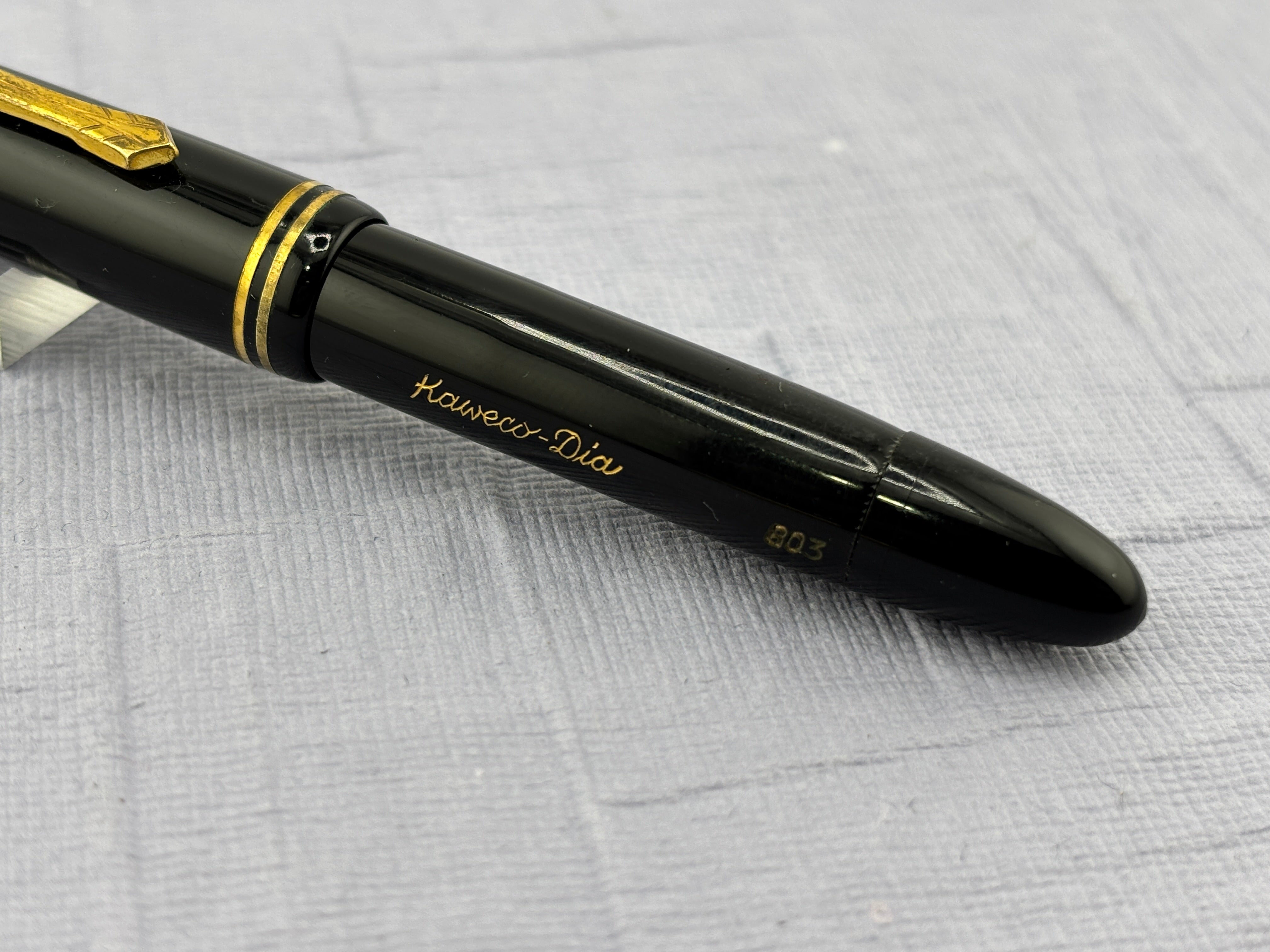 Kaweco Dia 803 Black Fine nib 14K – Fountain Pen Hospital
