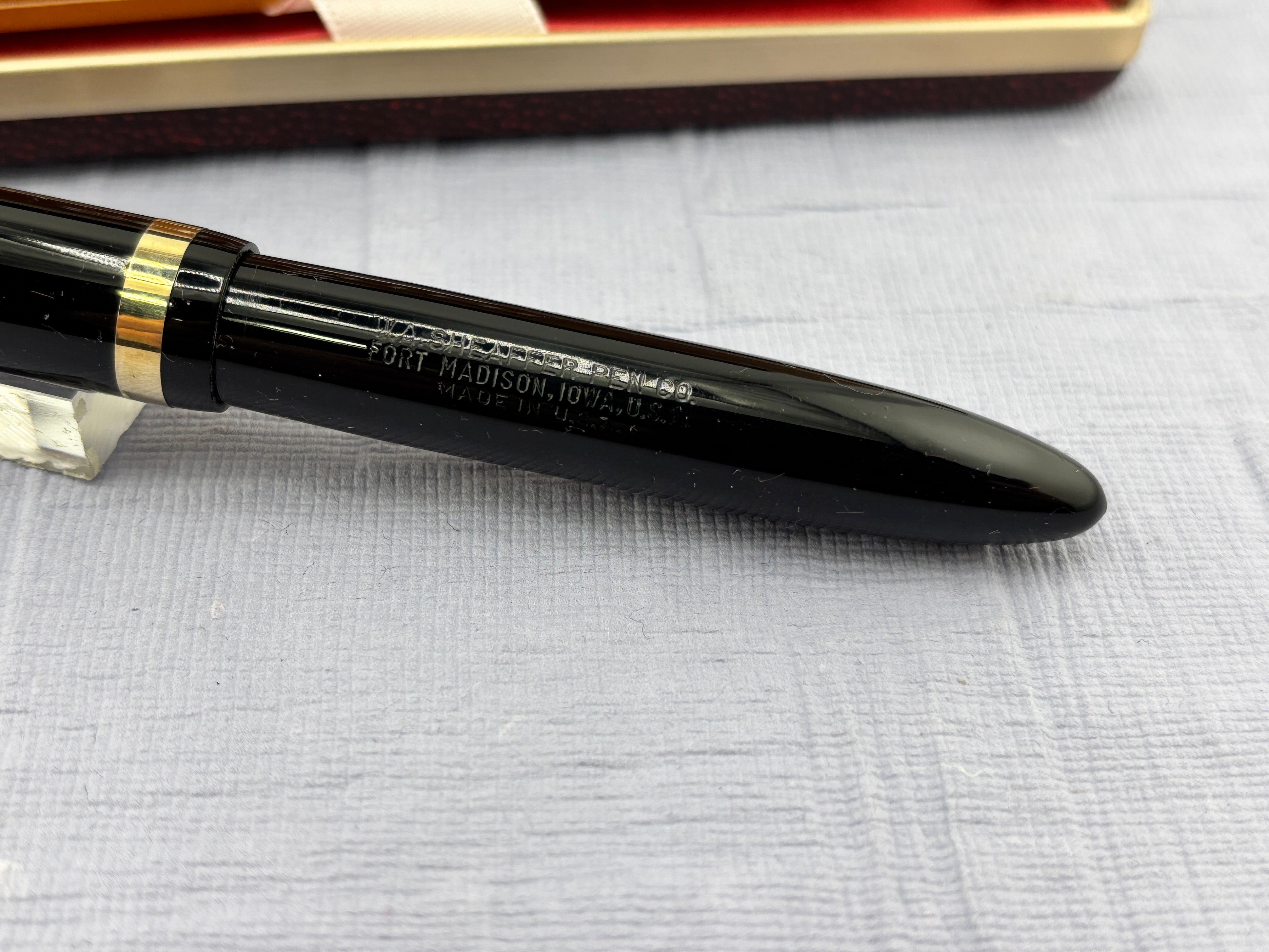 Sheaffer Balance Lifetime Black Short size – Fountain Pen Hospital