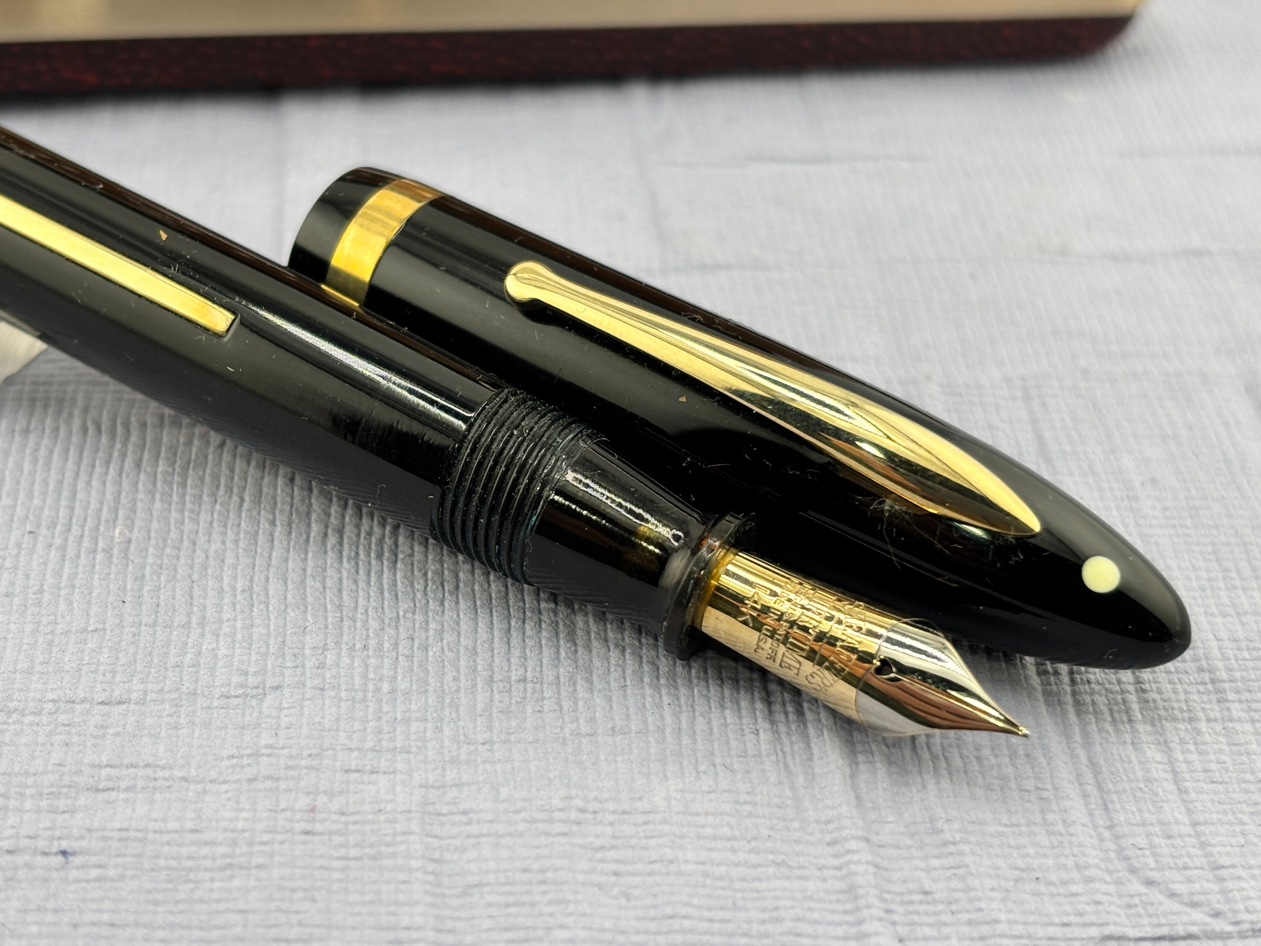 Sheaffer Balance Lifetime Black Short size – Fountain Pen Hospital