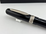 Stipula Firenze Etruria Black Silver trim - Fountain Pen