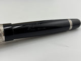 Stipula Firenze Etruria Black Silver trim - Fountain Pen