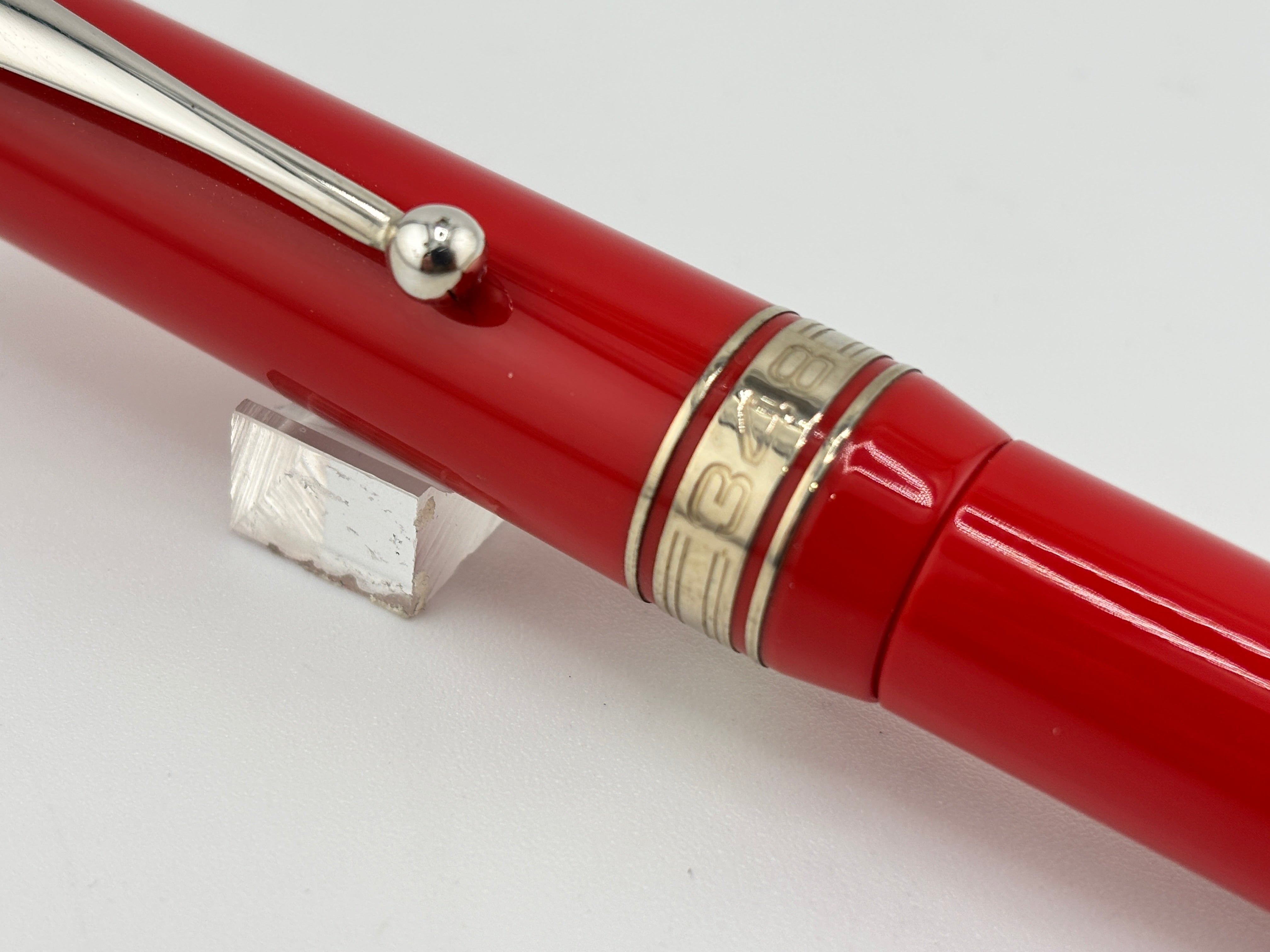 OMAS Red Ferrari 348 Challenge Fountain Pen - Medium 18kt Gold Nib