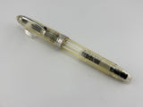 OMAS "Vision" Ogiva Transparent Fluted Demonstrator Fountain Pen - Medium 18kt Gold Nib
