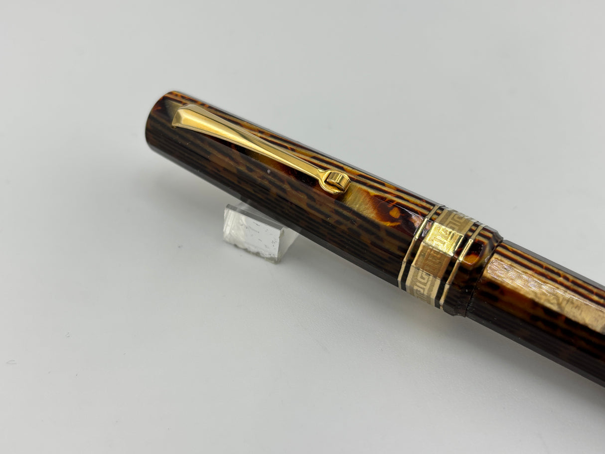 Omas Paragon Exquisite Celluloid Bronze Arco  Rollerball