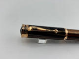 Montegrappa Oversized Grand Ducale Brown Limited Edition Fountain Pen - Medium 18kt Gold Nib