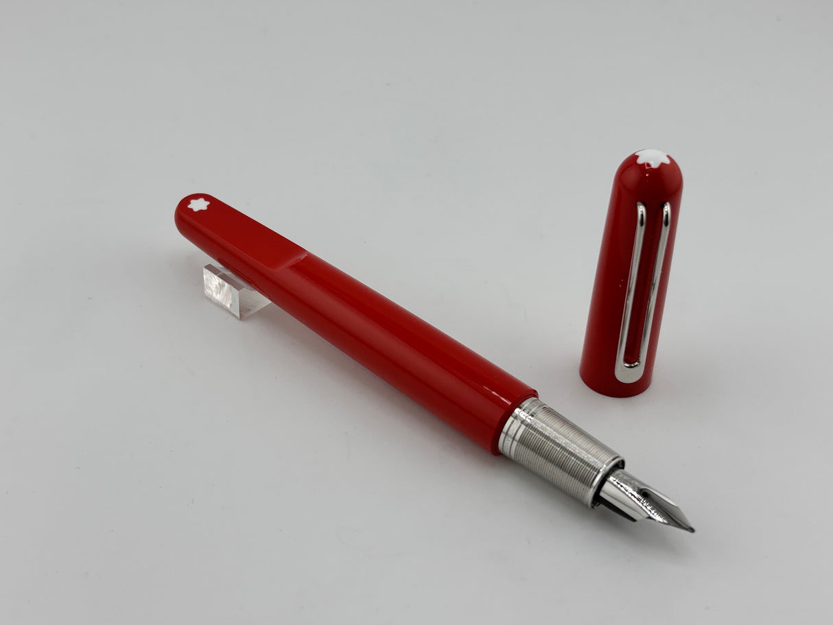 Montblanc Marc Newsom M ULTRA RED  Special Edition Fountain Pen - Medium 14kt Gold Nib