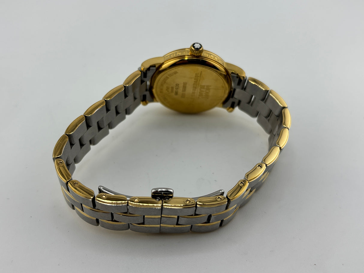 Montblanc Watch Star Collection 2 tones steel and gold plated  31 mm circa 1999