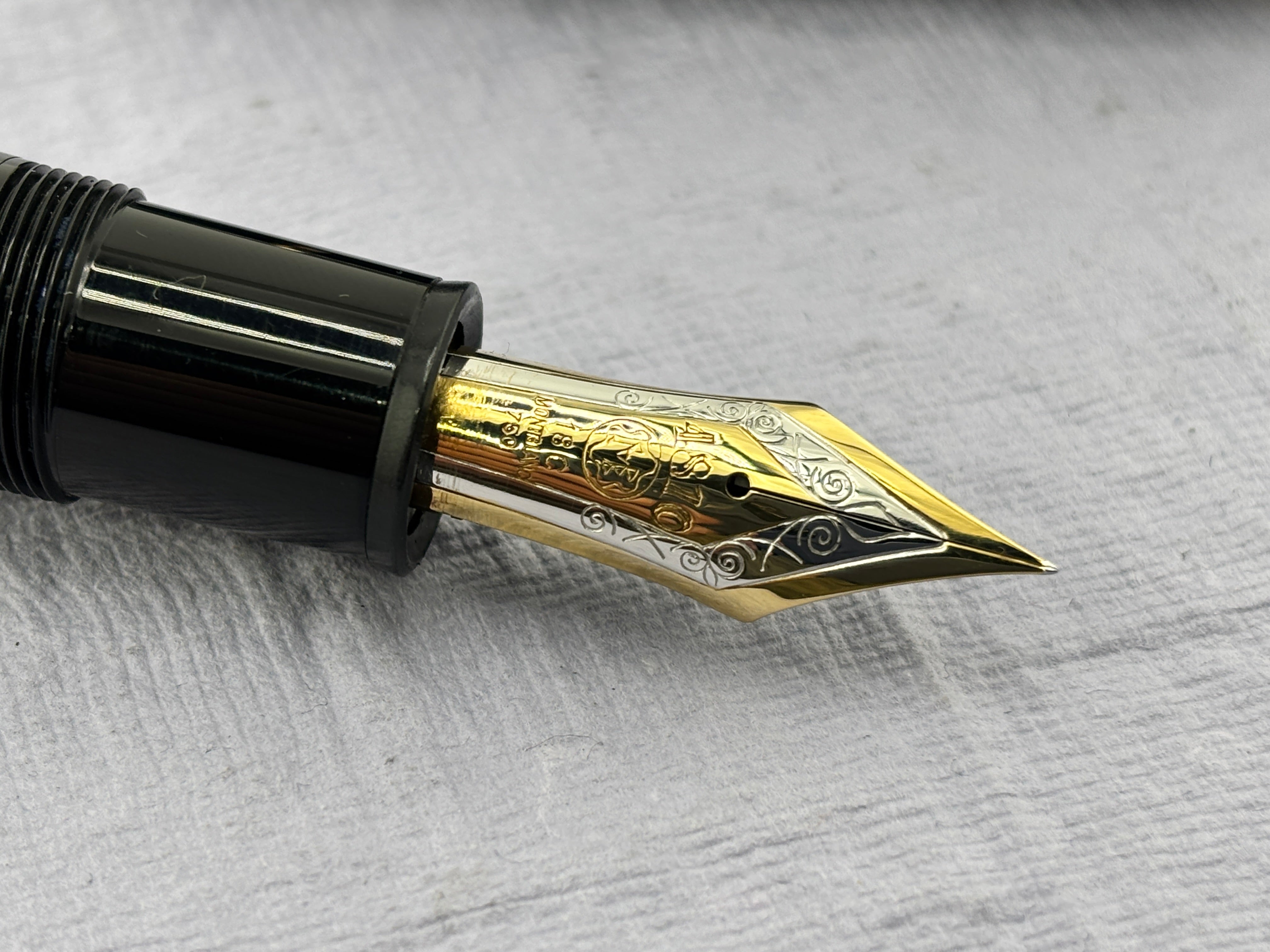 Montblanc Superb 149 circa 1975 Excellent Medium Architect nib