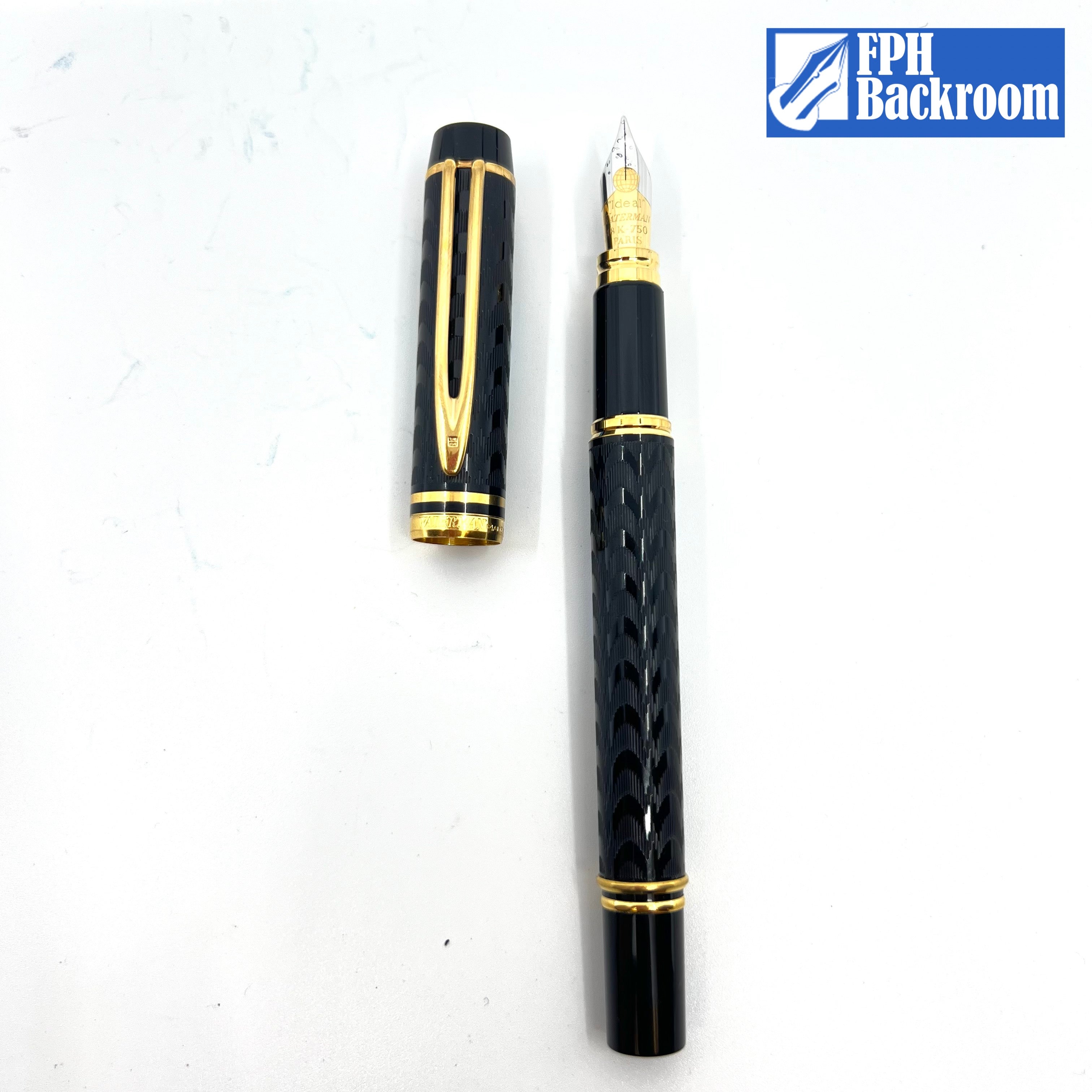 TosdnuosC4 WATERMAN Waterman 94 Fountain Pen - Olive Ripple