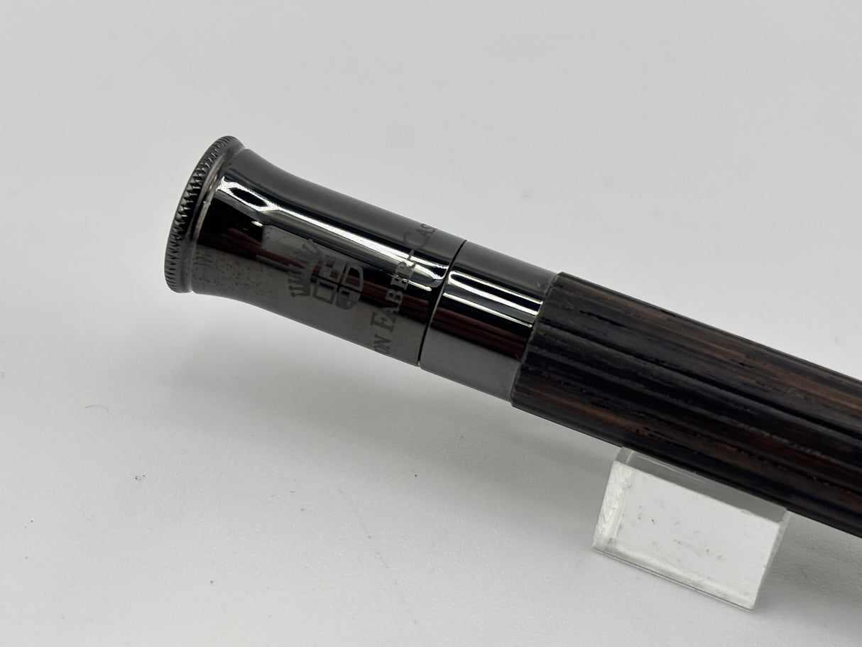 Graf Von Faber Castell Classic Macassar Wood black trim  - Ball Pen