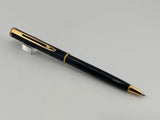 Waterman Maestro  Black Lacquer gold trim - Ball Pen