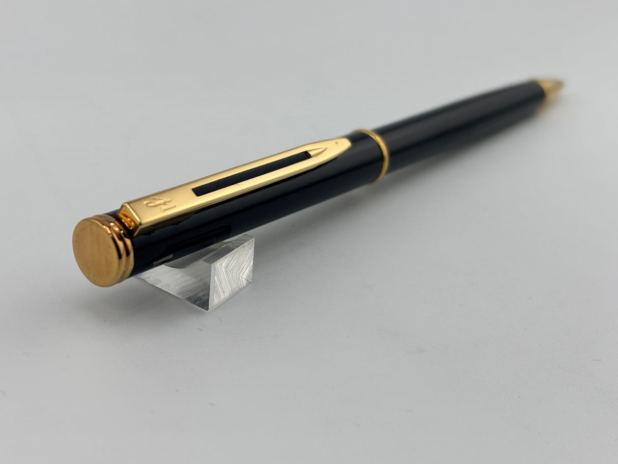 Waterman Maestro  Black Lacquer gold trim - Ball Pen