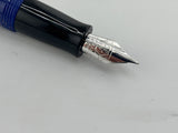 Waterman Charleston Blue silver chrome  - Fountain Pen