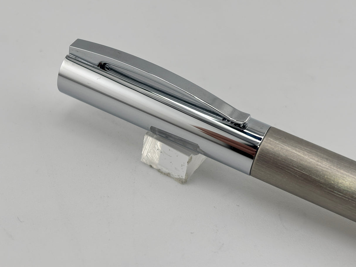 Faber Castell Ambition brushed stainless steel  - Fountain Pen