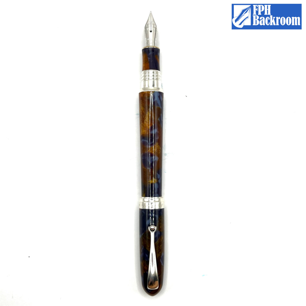 Montegrappa Elements Liberty Lapis Celluloid LE Fountain Pen