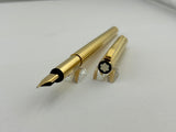 Montblanc Noblesse Oblige Full Gold Plated 14k gold nib - Fountain Pen