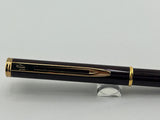 Waterman Executive Black Lacquer Gold Plated Trim -Ball Pen