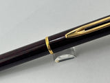 Waterman Executive Black Lacquer Gold Plated Trim -Ball Pen