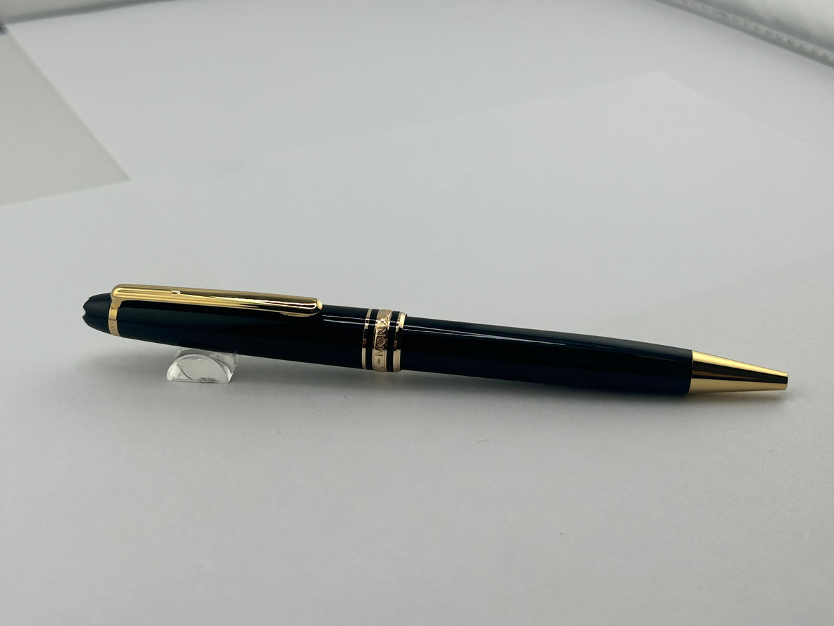 Montblanc Meisterstück Classique Black Gold Plated - Ball Pen