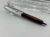 Breitling Pen Horn Bronze barrel chrome cap - Ball Pen