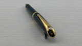 Parker Ellipse Metallic Blue Gold Plated Trim - Ball Pen