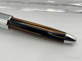 Breitling Pen Horn Bronze barrel chrome cap - Ball Pen