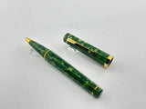 Retro 51 Double-Eight Green Celluloid Gold trim Limited edition 017/1951 -  Roller Ball