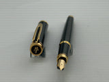 Waterman Gentleman Black Lacquered Made in France - Fountain Pen