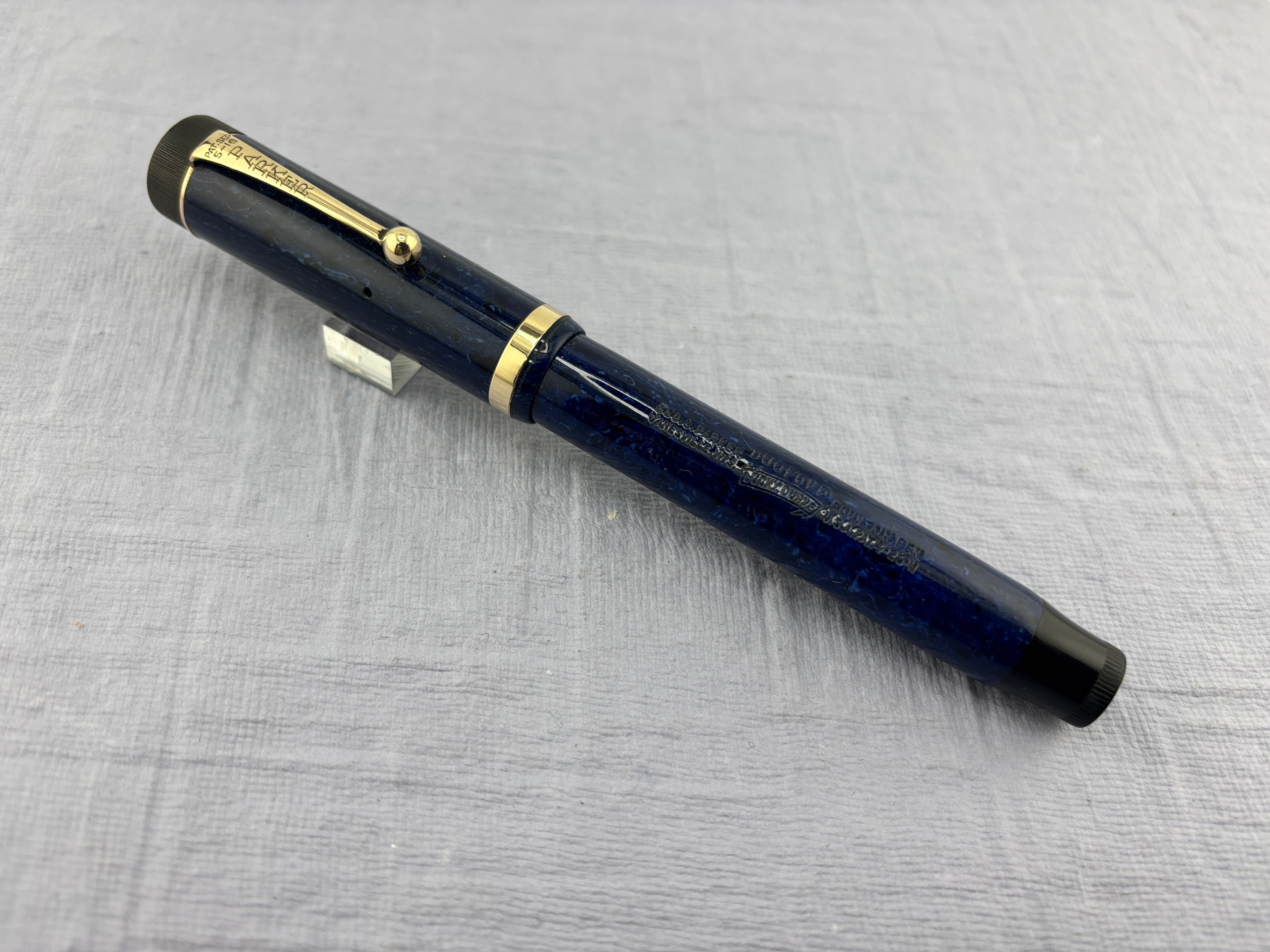 Parker Duofold Senior Blue Lapis Fountain Pen – Fountain Pen Hospital
