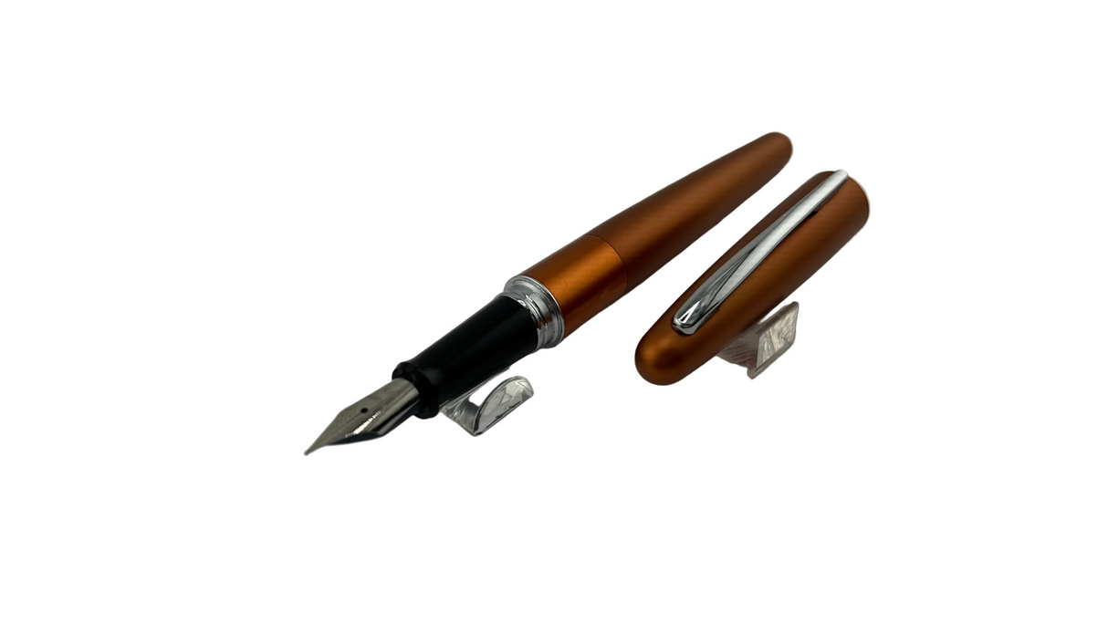 Pilot Metallic Orange  Cocoon- Fountain Pen
