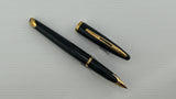 Waterman Carène Black Sea 18k Gold Nib Fountain Pen
