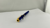 Waterman Preface in Blue Marble with Gold Plated Trim -  Roller Ball Pen